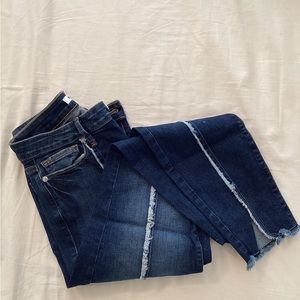 Good American Good Legs blue jeans